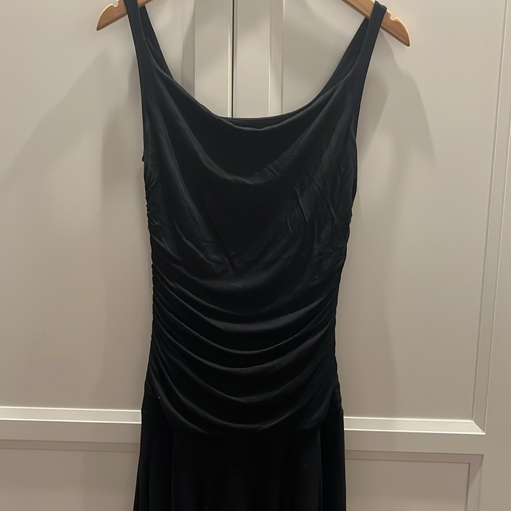 TO THE MAX black asymmetrical dress, size small - Picture 6 of 6